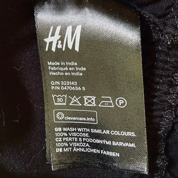 H&M Black Romper w/Pockets - Picture 7 of 8